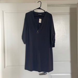 Stretchy zip dress